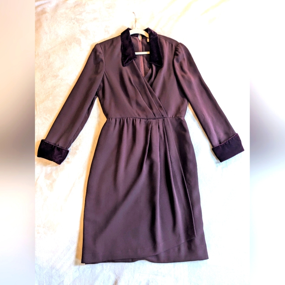 Vintage Purple Evening Dress